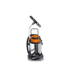 Beta 1874 50 Aspiratore 50 litri per solidi e liquidi bidone in acciaio INOX 018740050