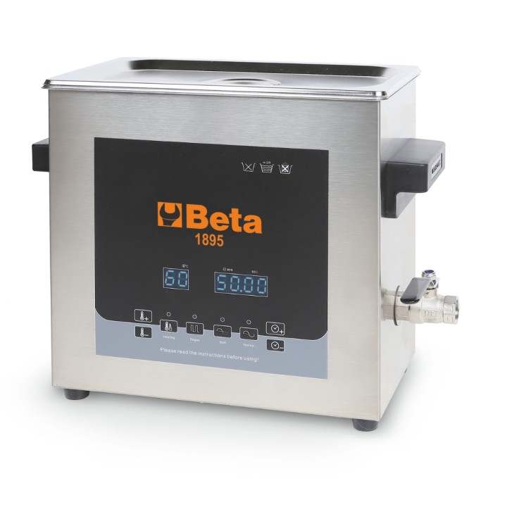 Beta 1895 27 Vasca di lavaggio ad ultrasuoni da 27 litri con funzione speciale di degassificazione 018950270
