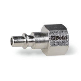 Beta 1916GF 1/4 Innesti rapidi profilo Italia filettati femmina, GAS cilindrici BSP 019160055