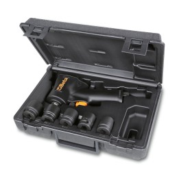 Beta 1927XM/K5 Assortimento di un avvitatore reversibile compatto e cinque bussole Macchina, in valigetta di plastica 019270129