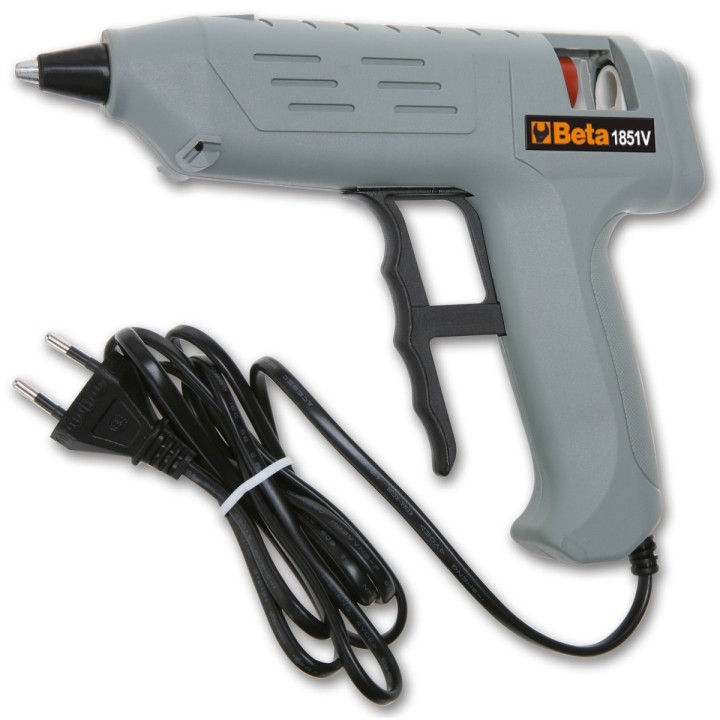 Beta 1851VK Pistola per colla a caldo con 12 stick di colla termofusibile in valigetta 018510058