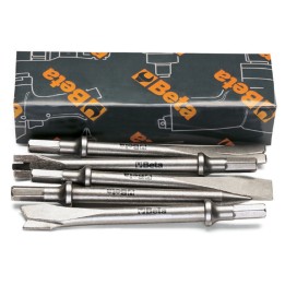 Beta 1940/S5 Serie di 5 scalpelli per martelli scalpellatori 1940 019400030