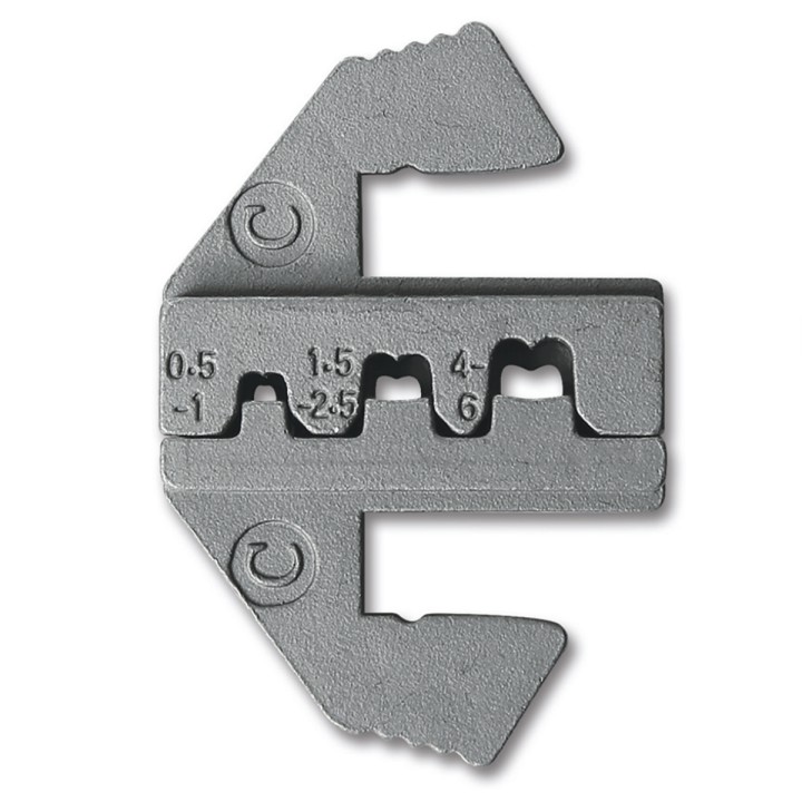 Beta 1609I/C6-A Matrici per capicorda non isolati femmina e maschio da 0,5 a 6 mm² 016090303