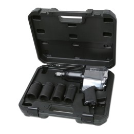Beta 1928K4 Assortimento di un avvitatore reversibile e quattro bussole Macchina serie lunga 019280104