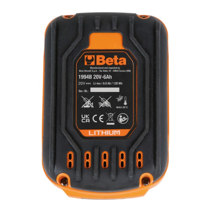 Beta 1994B 20V-6AH Batteria 20V-6Ah 019940066