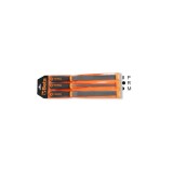 Beta 1719BMR/B3 Serie di 3 raspe a taglio mezzodolce, con impugnatura, in busta appendibile 017190358