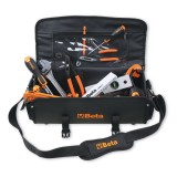 Beta 2109MT ID/1 Borsa portautensili con assortimento di 24 attrezzi per idraulica 021091026