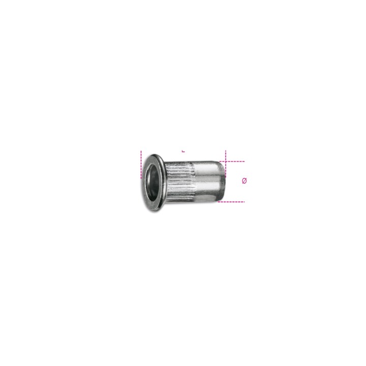 Beta 1742R-AL M6 Rivetti in alluminio filettati per 1742-1742A-1946KF 017420026