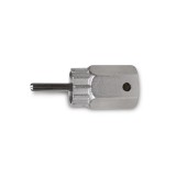 Beta 3984/3 Chiave estrattore per ruote libere Shimano® a cassetta con perno di guidanichelata 039840030