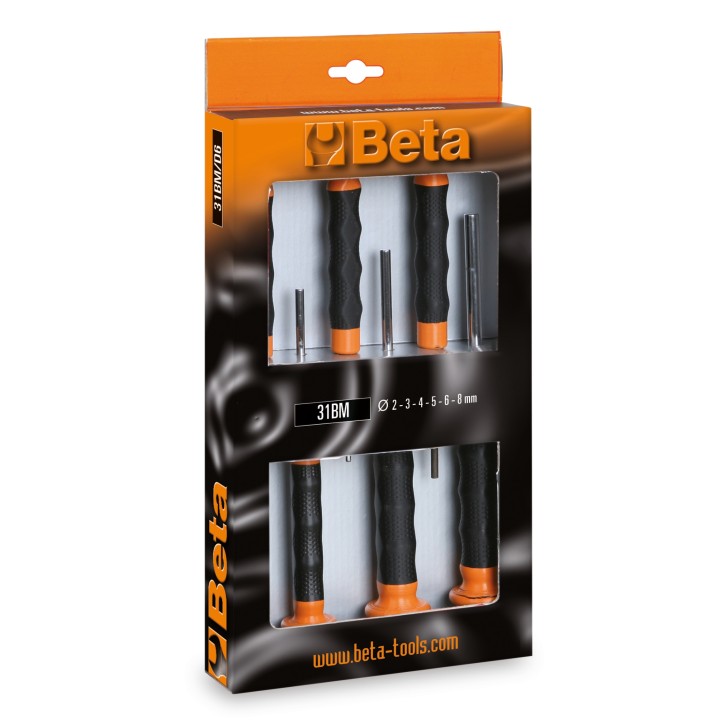 Beta 31BM/D6 Serie di 6 cacciaspina con impugnatura 000310420