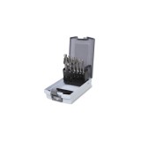Beta 421/SP6 Serie di 6 svasatori con perno guida grado fine in acciaio HSS 004210019