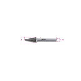 Beta 426MD/T9,5 Lime rotative in metallo duro taglio incrociato HM4 004260546