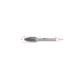 Beta 426MD/FA16 Lime rotative in metallo duro taglio incrociato HM4 004260559