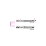 Beta 429FC 5 Maschi a macchina per fori ciechi passo grosso in acciaio HSS-CO 5% 004290105