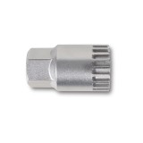 Beta 3973/4 Chiave a bussola estrattore per movimento centrale a 20 tacche con perno centrale nichelata 039730040