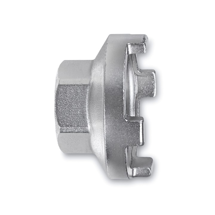 Beta 3984/1 Chiave estrattore per ruote libere BMX a 4 innesti nichelata 039840010