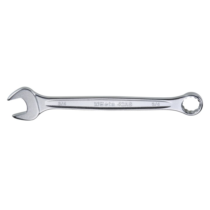 Beta 42AS 5/16 NEW Chiavi combinate a forchetta e poligonale piegata cromate 000421108