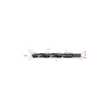 Beta 410A 14,50 Punte elicoidali cilindriche serie corta in acciaio HSS rullate brunite con codolo ridotto di 13mm 004100285