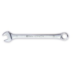 Beta 42INOX 30 Chiavi combinate a forchetta e poligonale piegata in acciaio inossidabile 000420330