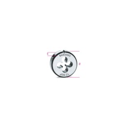 Beta 440ASG 3/4 Filiere tonde, filettatura GAS cilindrica in acciaio al cromo 004400260