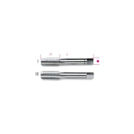 Beta 434 12X1,5 Serie di 2 maschi a mano sgrossatore e finitore passo fine in acciaio HSS 004340016