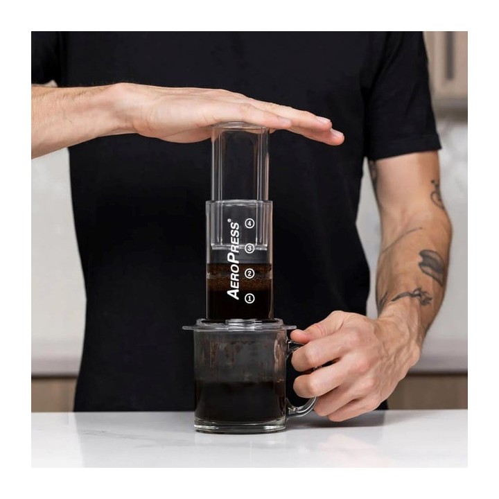 AeroPress Caffettiera trasparente
