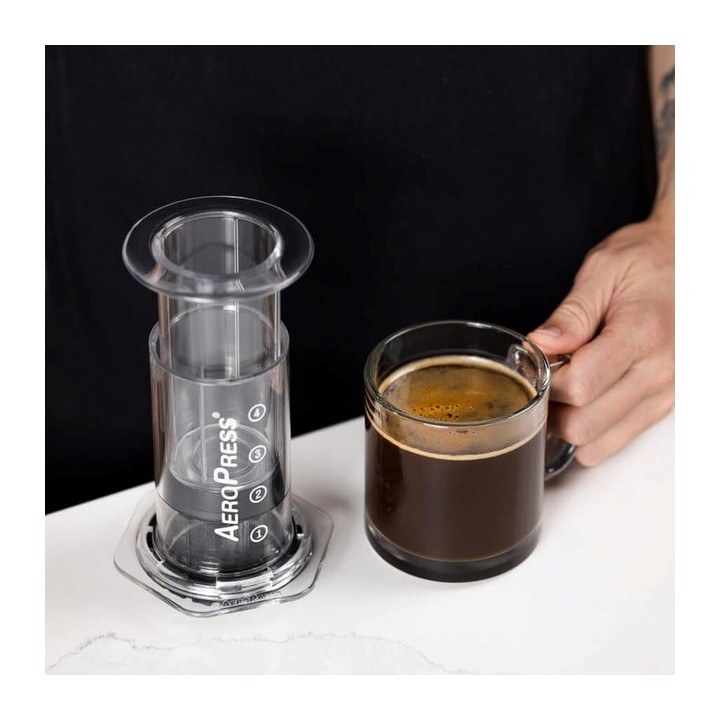 AeroPress Caffettiera trasparente
