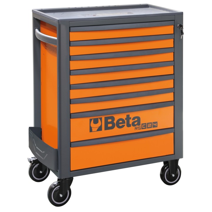Beta 2400 RSC24/8-VAL/A Cassettiera mobile con otto cassetti e assortimento di 445 utensili 024004026