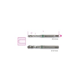 Beta 429FC 3 Maschi a macchina per fori ciechi passo grosso in acciaio HSS-CO 5% 004290103