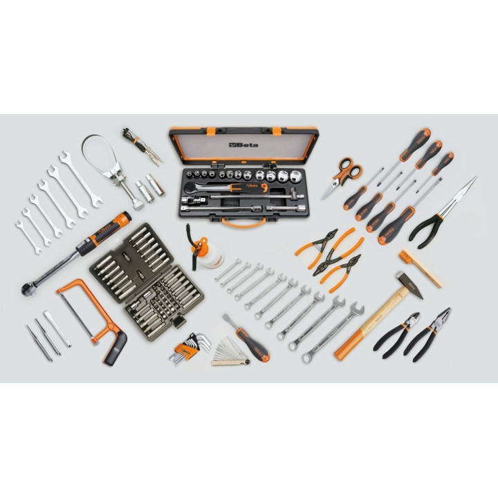 Beta 5940SBK Assortimento di 125 utensili per motoriparazione 059401082