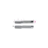Beta 434 14X1 Serie di 2 maschi a mano sgrossatore e finitore passo fine in acciaio HSS 004340018