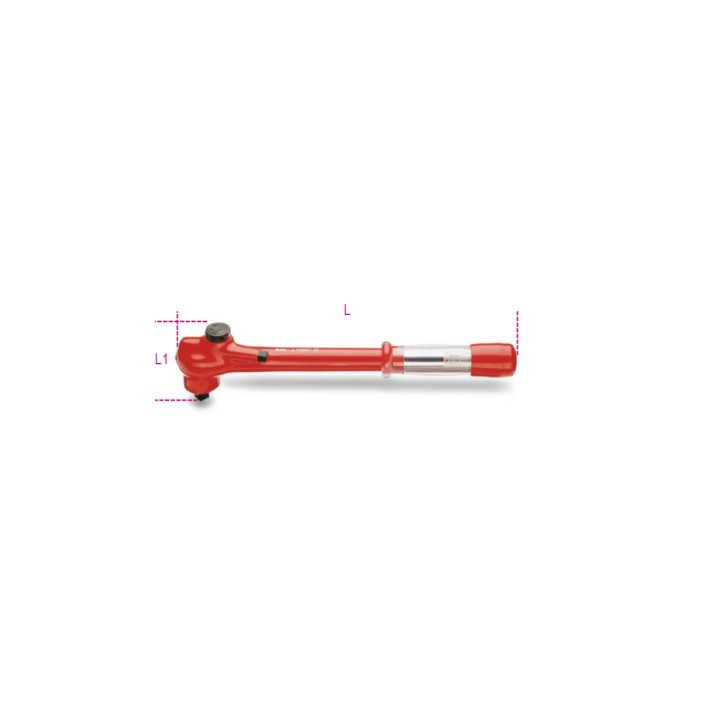 Beta 606MQ/50 Chiave dinamometrica a scatto con cricchetto reversibile 006060705
