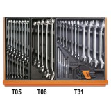 Beta 5904VI/2T Assortimento di 152 utensili per manutenzioni industriali in termoformato rigido in ABS 059041164