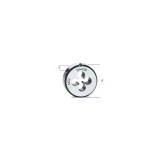Beta 440B 20X2,5 Filiere tonde, passo grosso filettatura metrica in acciaio al cromo 004400124