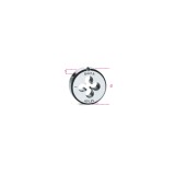 Beta 441A 12X1 Filiere tonde filettatura metrica passo fine in acciaio al cromo 004410107