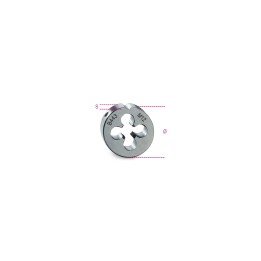Beta 443 14X1,5 Filiere tonde filettatura metrica passo fine in acciaio HSS 004430122