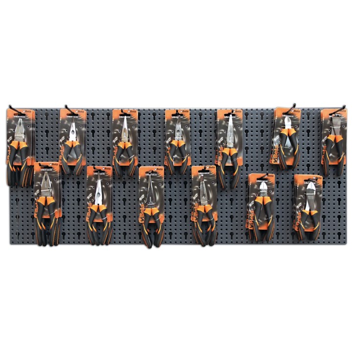 Beta 6600 M/217K Assortimento di 38 utensili, con ganci senza pannello 066009217