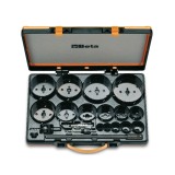 Beta 450/C21 Assortimento di seghe a tazza con accessori per uso industriale in cassetta metallica 004500315