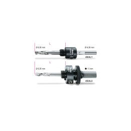 Beta 450AL/2 Alberi per seghe a tazza completi di punte 004500215