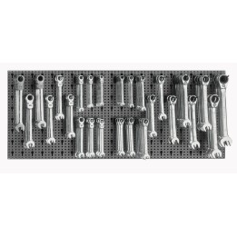 Beta 6600 M/40 Assortimento 100 utensili, con ganci senza pannello 066000040
