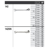 Beta 6600 M/40 Assortimento 100 utensili, con ganci senza pannello 066000040