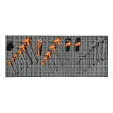 Beta 6600 M/58 Assortimento di 150 utensili con ganci senza pannello 066000058
