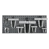 Beta 6600 M/657 Assortimento 17 utensili, con ganci senza pannello 066000657