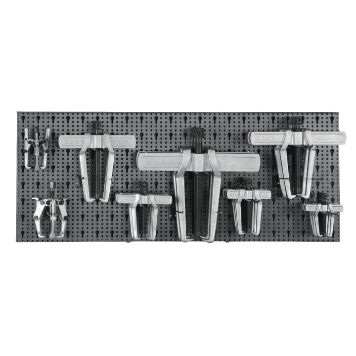 Beta 6600 M/657 Assortimento 17 utensili, con ganci senza pannello 066000657