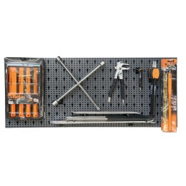 Beta 6600 M/813 Assortimento 31 utensili, con ganci senza pannello 066000813