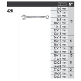 Beta 6600 M/14K Assortimento di 150 utensili, con ganci senza pannello 066009014