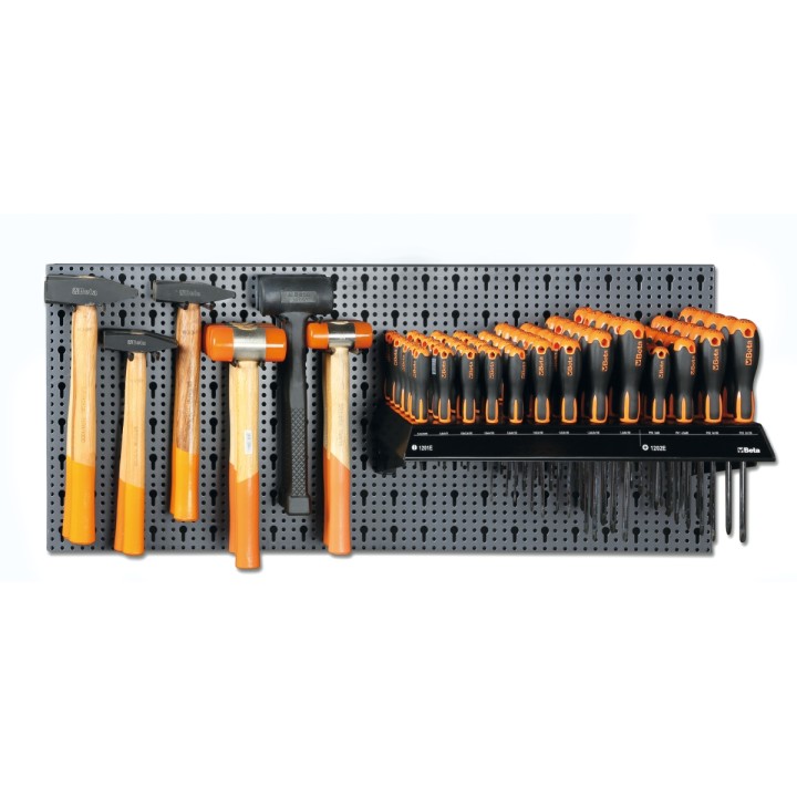 Beta 6600 M/406 Assortimento 107 utensili, con ganci senza pannello 066000406