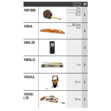 Beta 6600 M/589 Assortimento di 31 utensili, con ganci senza pannello 066000589