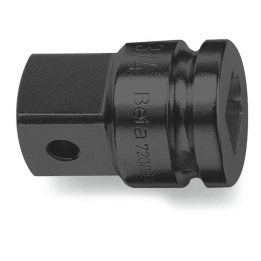 Beta 720/16 Raccordo Macchina con attacco quadro femmina 1/2" e maschio 3/4" fosfatato 007200814