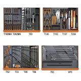 Beta 5904VA/T Assortimento di 102 utensili per autoriparazione in moduli rigidi 059040416